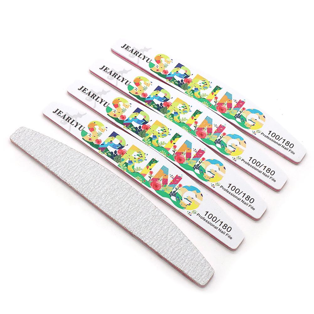 

Professional Square Nail File - Washable, Color Print, Four Seasons Series