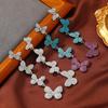 Colorful Summer Butterfly Tassel Earrings: Versatile High-End Fashion Design