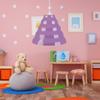 Bolton Single Purple Mica Pendelleuchte Kinderzimmer Kronleuchter Eingangshalle Café Beleuchtung