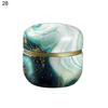 Tea Holding Jar Wide Application Bright-colored Multicolor Attractive Sturdy Anti-cracking Chocolate Can for Home