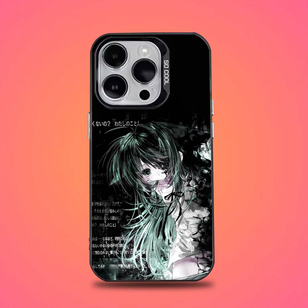 

S-Saya no Uta Song Saya For iPhone 11,12,13,14,15,16,17,Pro,Max,Plus,E,Air,Mini Phone Case IMD Matte Black iPhone15PRO