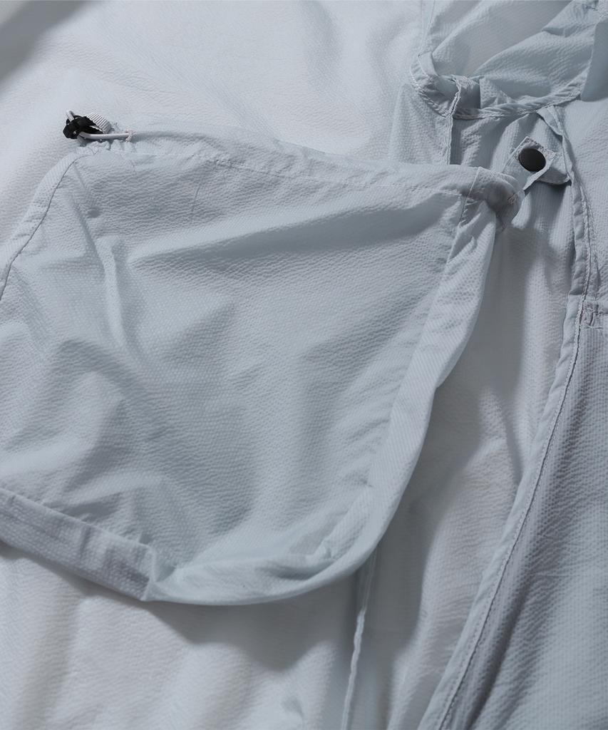 Haveoffduty Packable Windbreaker Jacket (Sky)
