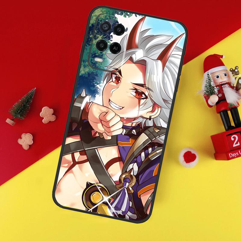 

Genshin Impact Arataki Itto Case For Oppo A78 A98 A18 A38 A58 A5 A6 Pro A54 A74 A94 A17 A57 A80 A60 A40 A96 A76 A16 A15 OPPO A74 5G