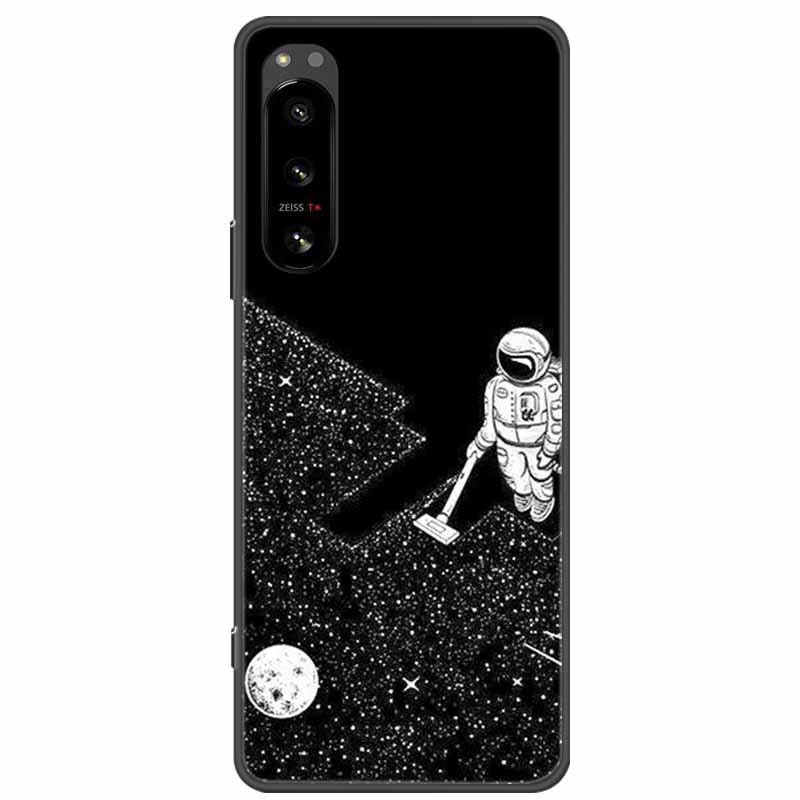 For Sony Xperia 5 III Case Soft TPU Cute Cats Silicone Protective Cover for Sony Xperia 5 II Phone Cases Xperia5 Cartoon Fundas