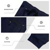 Men's trousers men's summer sports multi-pocket zip workwear elastic Slim drawstring casual sweatpants