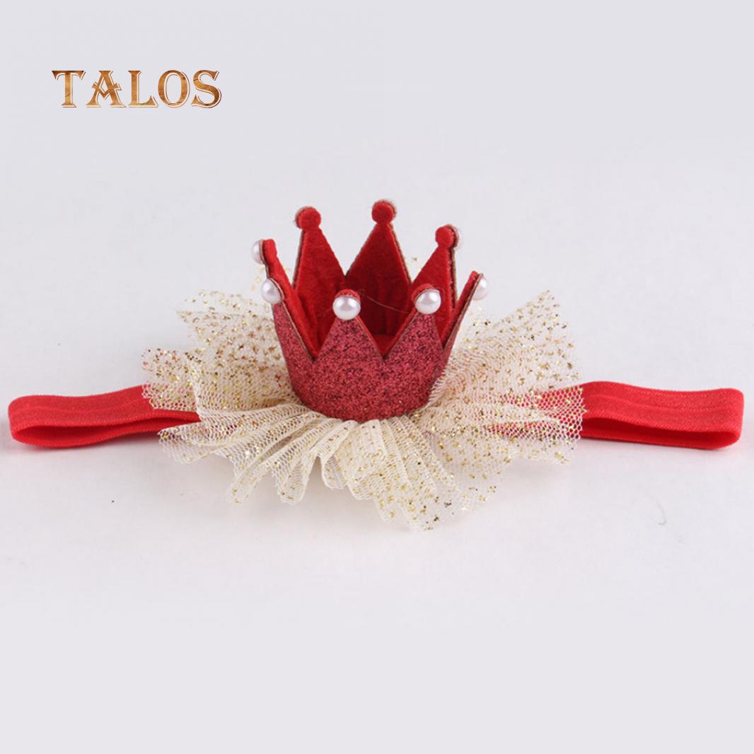 

Головной убор для принцессы Корона красный