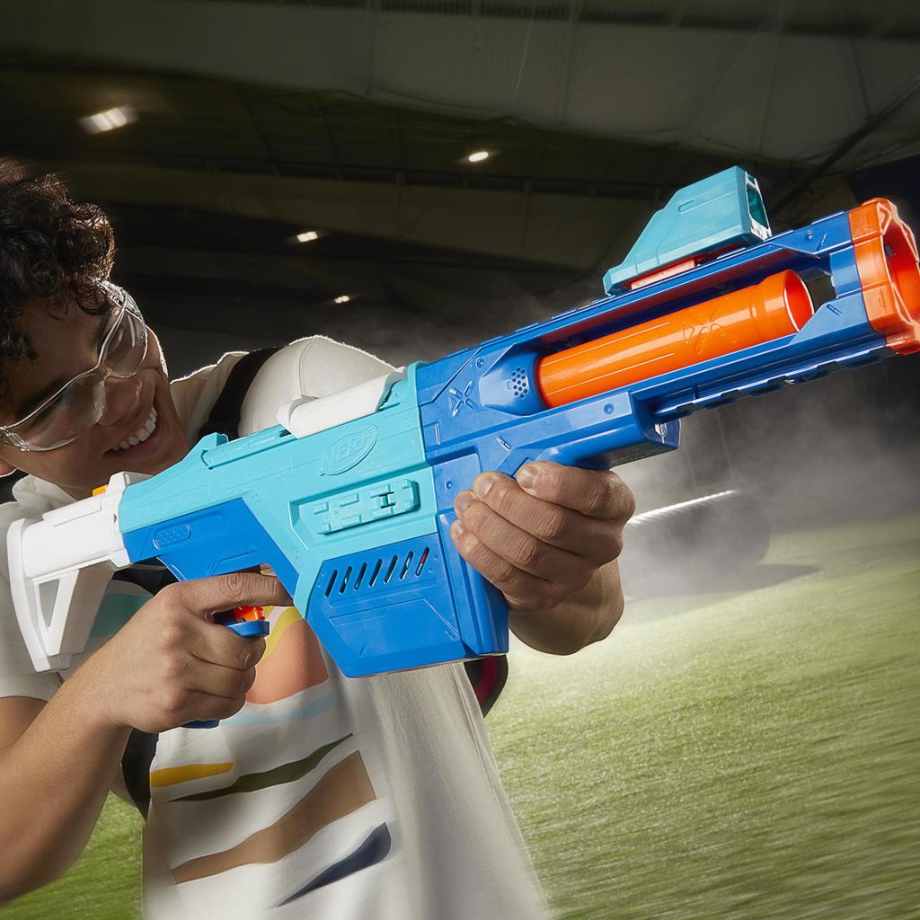 Nerf N Series Shadow Storm obsahuje 24 nábojů N1 pro sportovní střelbu v interiéru i exteriéru pro věk 8+ a autentický produkt Blaster, šipky, hračka, hra, nahoru, F8635,
