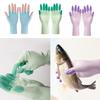 Waterproof Rubber Latex Gloves Thickened Housework Glove New Cuffs Dishwashing Gloves