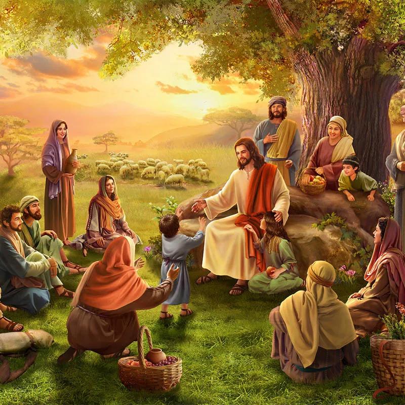 

Ісус Христос Гобелен Середньовіччя Ретро Стиль Бохо Домашня Діва Марія Абстрактний пляжний килимок Різдвяний орнамент Підвісна стіна 230x180cm