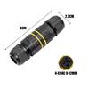Power Cable Connectors Wire Connector Vertical Electrical Wiring Terminals Wire Repair Extend 2/3/4 Pin Diameter 5-9/9-12mm