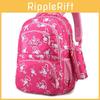 Rabbit Children Pattern Backpack Large Capacity Wear Resistant Student Schoolbag