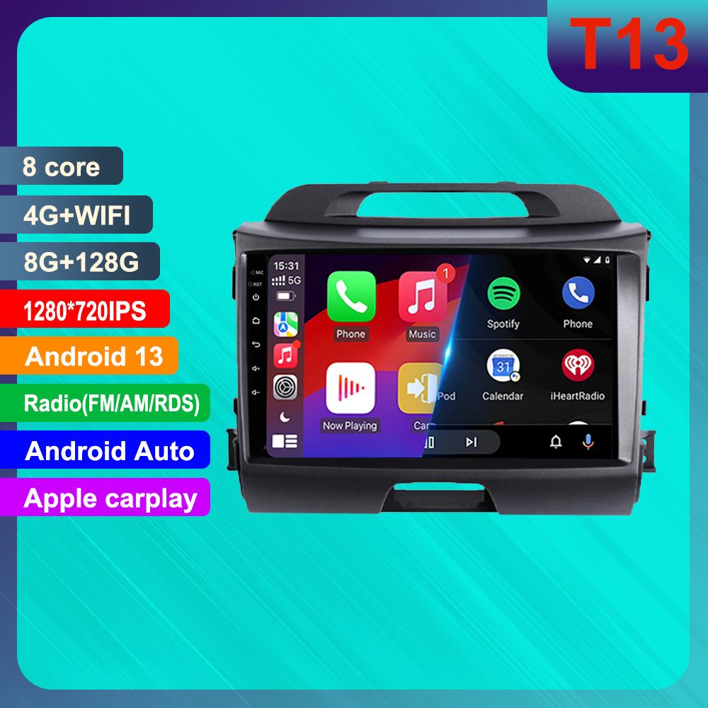 Kia Sportage 3rd Gen Android GPS Navigation with Carplay & HD Reverse Camera