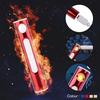 Shell Metal Silver Recharge Usb Lighter Electronic Mini Cigarette Windproof Arc