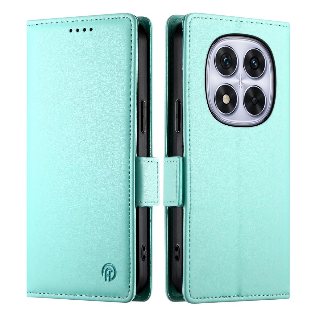 DF-010 For Xiaomi Redmi Note 14 Pro 5G/Poco X7 5G Stand Case PU Leather Wallet Phone Cover