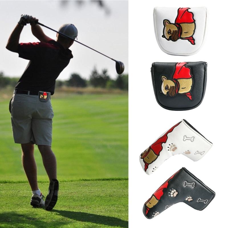 Golf Club Head Cover Putter Headcover Mallet Putter Cover Magnetic Headcovers for Taylormade-Spider Bettinardi-Putters