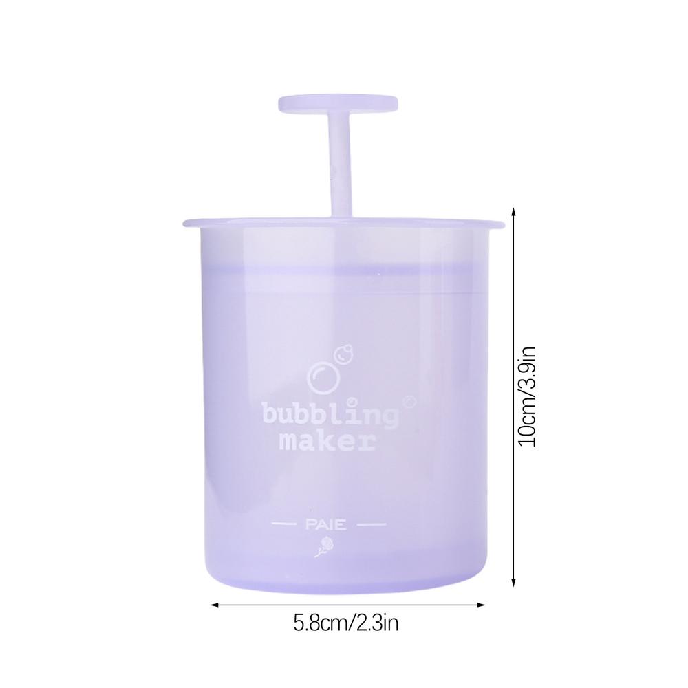 

Foamer Bottle Marshmallow Whip Maker Travel-Size Household Bubble Mousse Making Tool For Facial Hand Bath Washing Cleansing фиолетовый