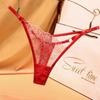 Adjustable Women Panties Transparent G-Strings Exquisite Lingere Underware