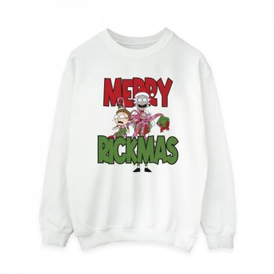 Womens/Ladies Merry Rickmas Sweatshirt