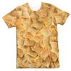 3D Print Funny Fried Chicken T-Shirts Pizza Food Graphic Men's Short Sleeve