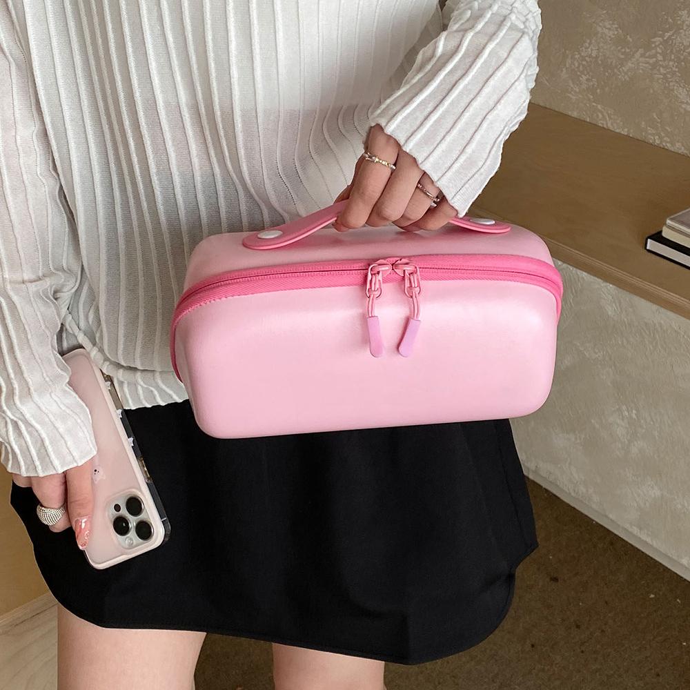 Fashion Large Capacity Capsule Cosmetic Bag Colorful Portable Travel Makeup Bags Luxury Design Toilery Washing Bags for Women