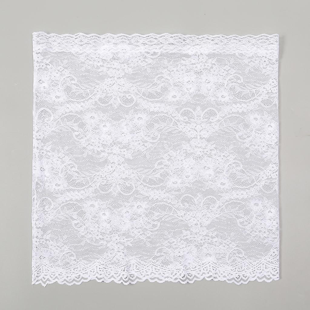 White Black Women Lace Ring Scarf New Solid Hollow-Out Scarves Soft Female Shawl Foulard Wedding Wrap Shawls Korean Style