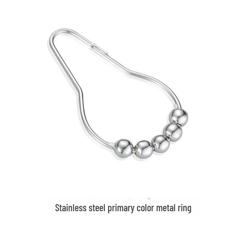 

Крючок для душевой занавески из нержавеющей стали с дизайном из пяти бусин