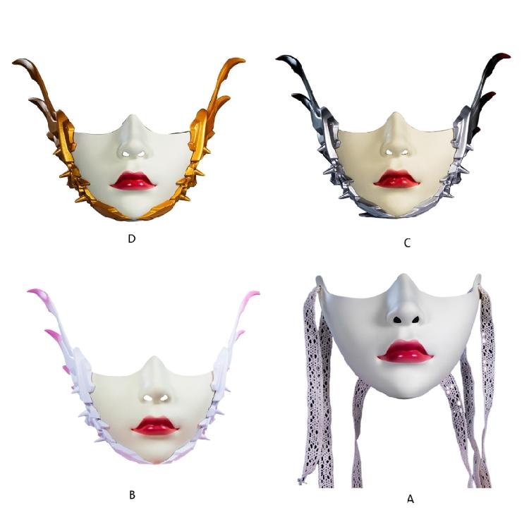 Masquerade Mask Mechanical Winged Mask Half Face Mask Masquerade Costume Accessories For Women Men Halloween Cosplay
