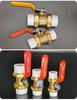 All-Copper PPR Double Union Ball Valve for Hot Melt Pipe - 20mm, 25mm, 32mm (1/2", 3/4", 1")