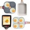 Japanische Omelettpfanne Antihaft Tamagoyaki Eier Bratpfanne Vielseitiger Frühstücks Kocher Pfanne für Eier Pfannkuchen Plett Crêpes