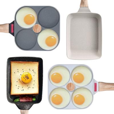 Japanse Omeletpan Anti-aanbak Tamagoyaki Eierbakpan Veelzijdige Ontbijt Kookpan Koekenpan voor Eieren Pannenkoeken Plett Crêpes