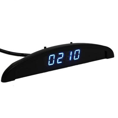 Multifunktions-Innenraum-Autozubehör-Display-Uhr-Thermometer-Voltmeter 12V