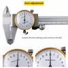 Dial Caliper 0-150mm 0.02mm High Precision Industrial Stainless Steel Vernier Caliper Impact Resistant Weighing and Measuring Tool