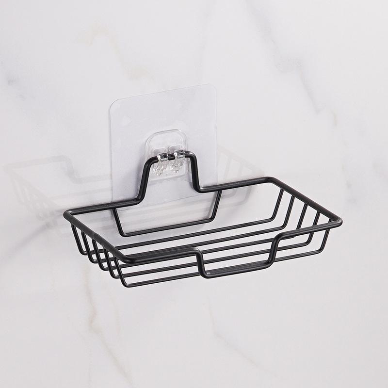 Nerezový nástěnný držák na mýdlo - Bez vrtání a multifunkční koupelnová police