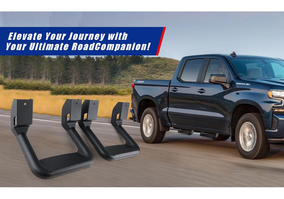 Universal Truck Door Side Steps for Chevy, Ford, Toyota, GMC, Dodge RAM, etc.