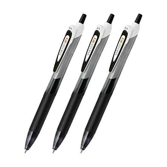 Гелевая шариковая ручка Zebra Sarasa Dry 0,4 мм черная 3 шт. JJS31-BK-3AZ