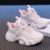 Kids White Sneakers Summer Lightweight Girls Sports Shoes Breathable Mesh Dad Shoes