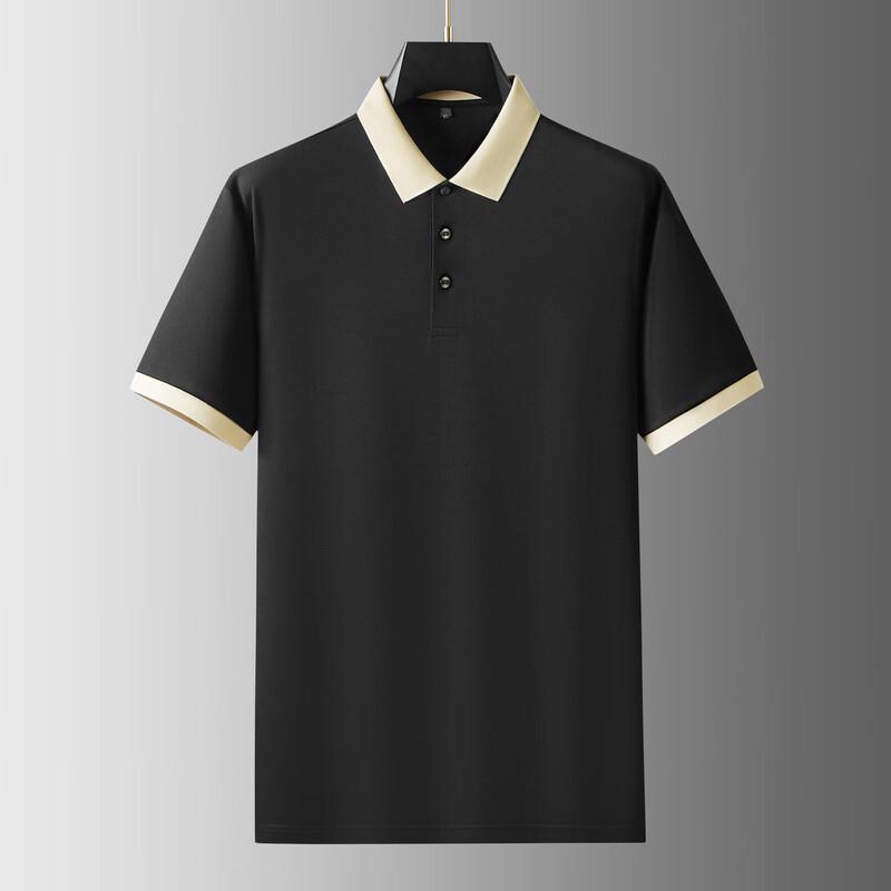 

Men s Plus Size Business Casual Short Sleeve Polo Shirt 4XL