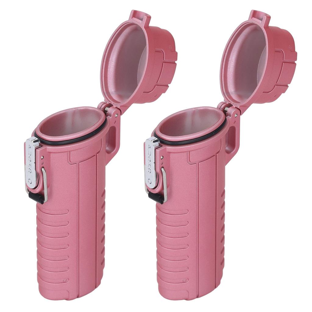 2 Buc Tub de Depozitare Impermeabil Capac Ermetic Etanșare din Cauciuc Cutie de Depozitare Tub de Plastic pentru Camping în Aer Liber Călătorii