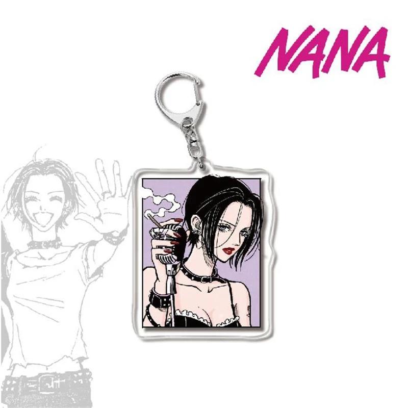 

Anime NANA Manga Osaki Keychain Ai Yazawa Osaki Serizawa Reira Figure Key Chain Ring Jewelry Fans Gifts Bag Pendant Keychains
