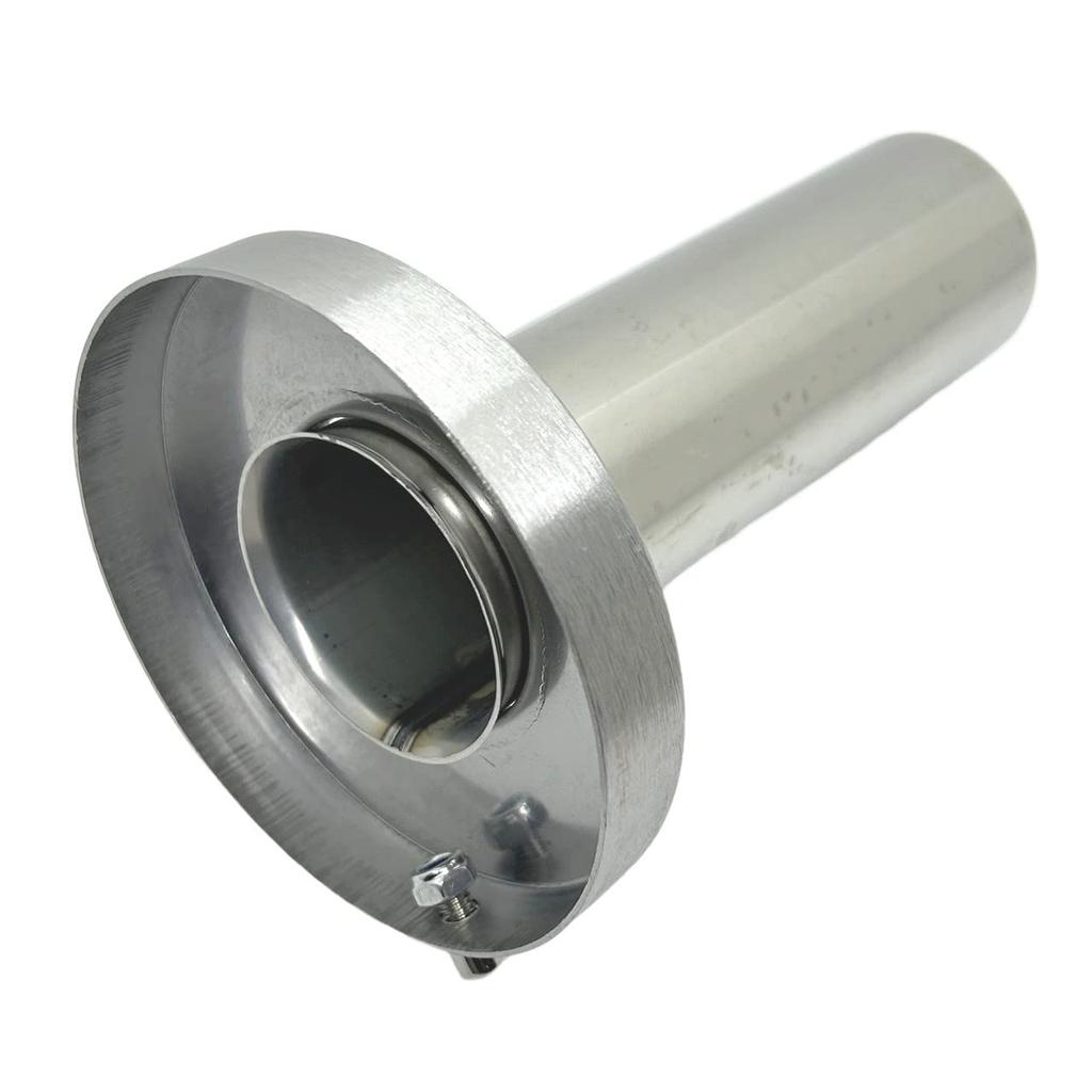 FJmark Inner Silencer, General Purpose Baffle, Stainless Steel, Resistant, For Cars 3.3 Inches