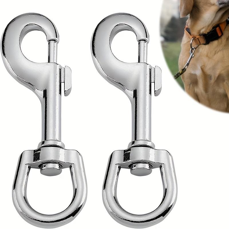Two Sturdy Rotating Hook Bags, Made of Stainless Steel, Can Be Used As Keychains And Login Key Holders Or Dog Wires