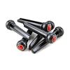 6 Pcs Acoustic Guitar Bridge Pins with Abalone Dot Guitar Replacement Part Various Style Bridge Pins Use for Folk Guitar