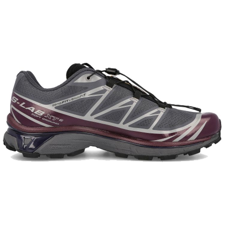 SALOMON Xt-6 Fabric Synthetic Leather Advanced Outdoor Daily Shock Absorption Slip Resistant Wear Resistant Low Top Lifestyle Casual Shoes 415748