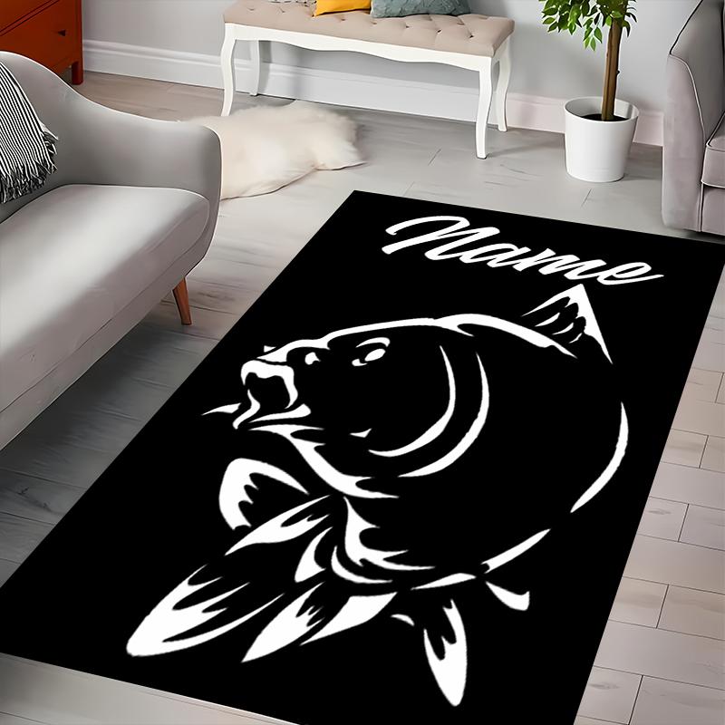 Custom Personalization Nash Logo Area Rug - Perfect For Kitchen, Bathroom,Laundry Room Decor Large Size Available,Gift All Seasons