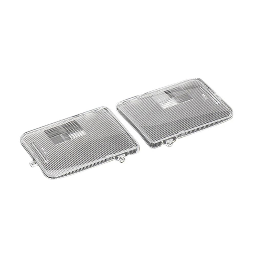 2Pcs Car Rear Roof Dome Map Reading Light Lens Cover For Toyota Camry 2012-2017