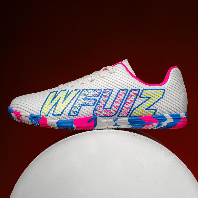 Nowe Męskie Buty Piłkarskie Treningowe Sportowe Buty Piłkarskie Korki Chłopcy Outdoor Długie Kolce Antypoślizgowe Oddychające Mecz Wygodne