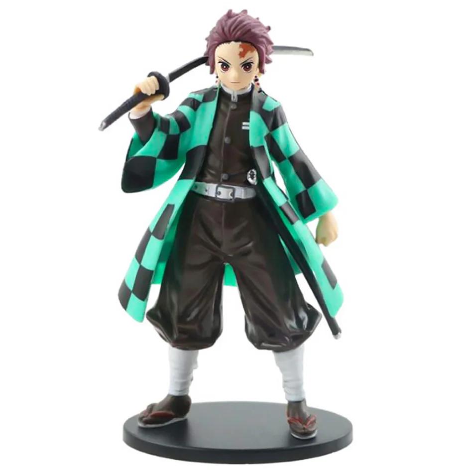 Blooded Anime Ghost Slayer Character Zaomen Charcoal Jiro Zaomen You Bean Figurine PVC Model Desktop Decoration Ornament
