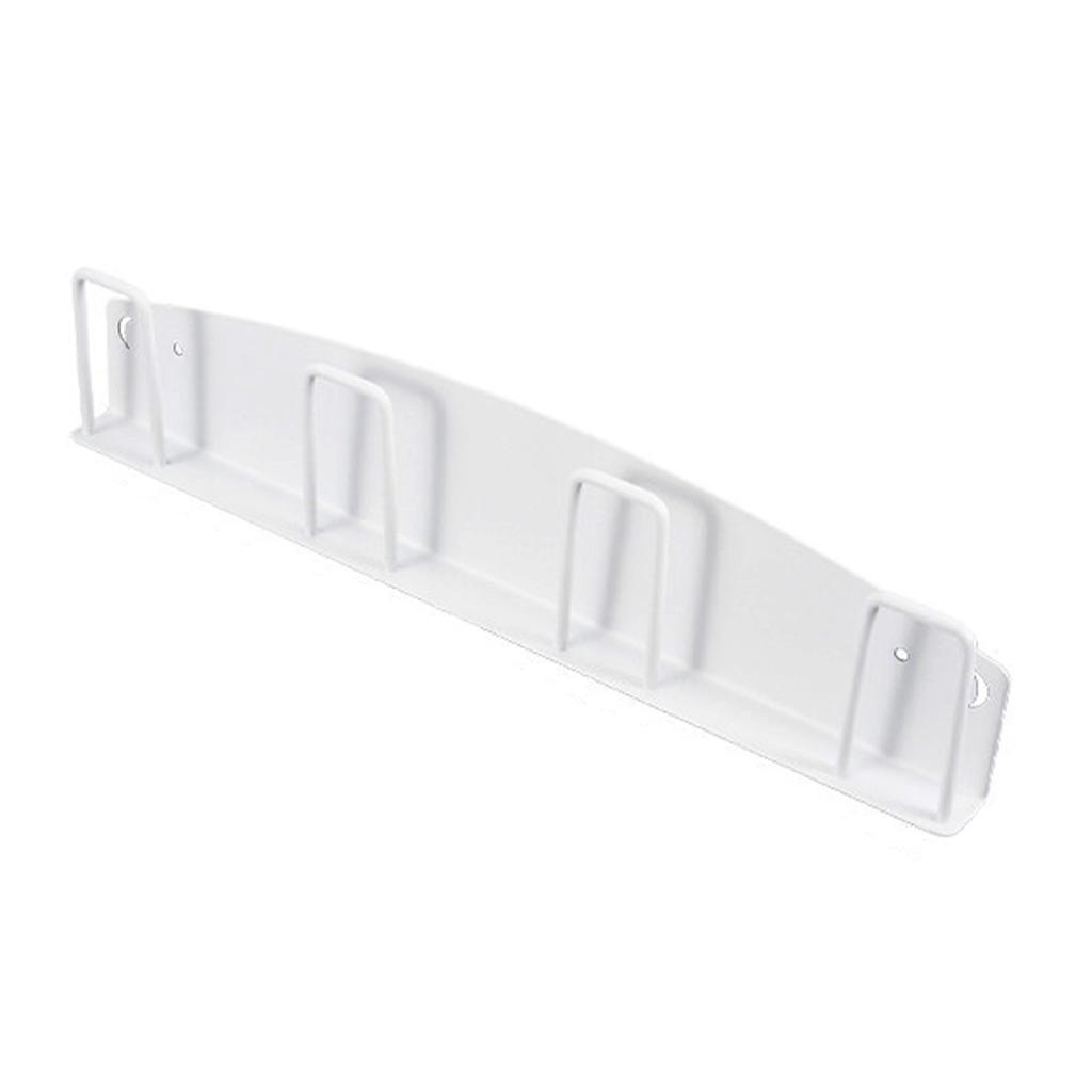 4 Cups Wall Mounted Mug Holder Magnetic Cup Hanging Rack No Drilling Cup Drying Stand for Kitchen Bathroom Living Room
