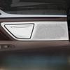 Silver Stainless Steel Car Stereo Speaker Door Sticker Cover Trim For BMW 7 Series G11 G12 2016-2025 Car Accessories