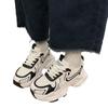 Dad Shoes Women's Spring and Autumn New Versatile Students Lightweight Thick-soled Mesh Breathable Sneakers Women